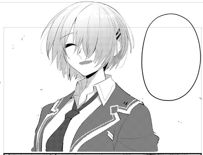 ルカは髪にトーン貼った方がぽくなるという知見を得た
