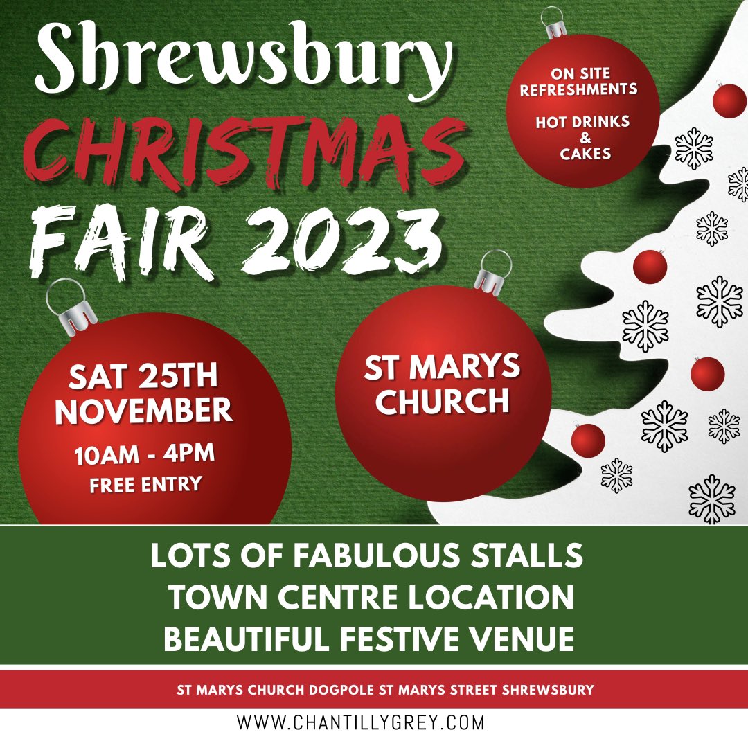 Christmas Fair <a href="/SY1StMarys/">SY1StMary's</a> <a href="/TheCCT/">Churches Conservation Trust</a> #Christmas2023 #festivegifts #christmasfair