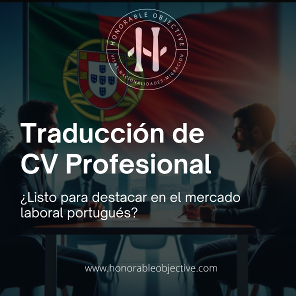 HonorableEC's tweet photo. 🌐 Traducción Especializada: Nos encargamos de traducir tu CV al portugués de manera precisa y profesional. La correcta adaptación lingüística es esencial para transmitir tu valor de manera impactante.
#Trabajo #Portugal #Visadebusquedadetrabajo #CV #Traducción https://t.co/Yy7BL1vrE3