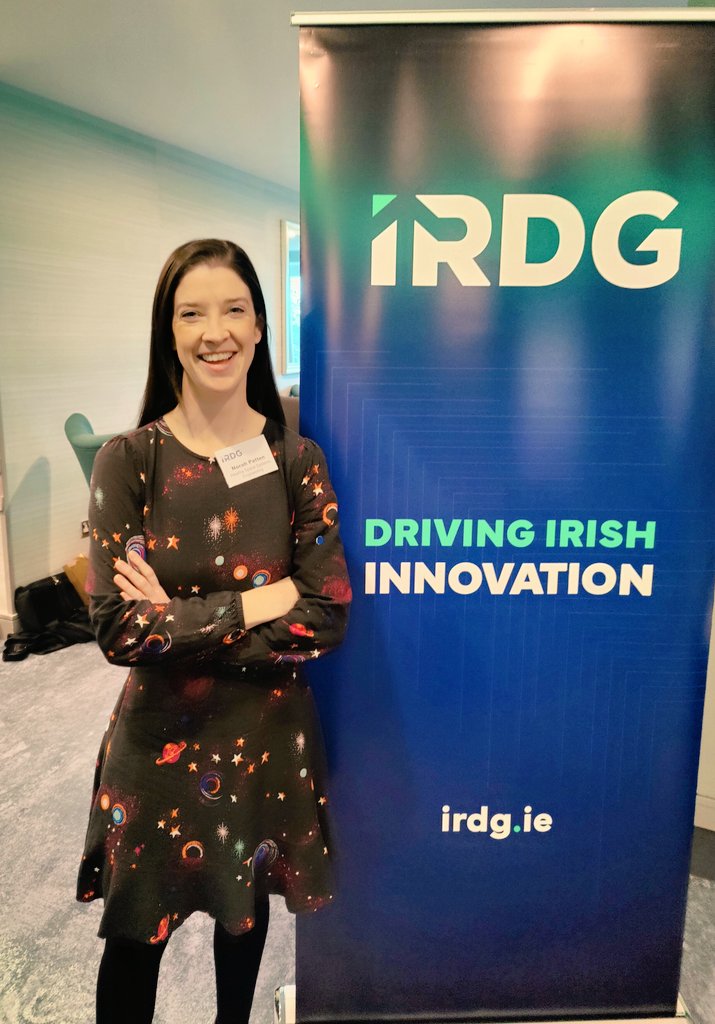 A very enjoyable morning at the <a href="/irdggroup/">IRDG</a> event, where I presented for #Réaltra and spoke about funding opportunities for industry innovation and R&amp;D. I've really enjoyed the past few weeks working with a brilliant team, and I'm excited for what lies ahead 🌟🚀🇮🇪