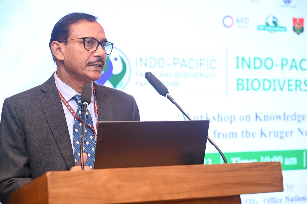 Promoting #partnerships and #wildlife #conservation, an insightful knowledge-sharing workshop was held under the Indo-Pacific Parks and Biodiversity Partnership, with the aim to share and capitalize on good practices on wildlife management. @SANParks