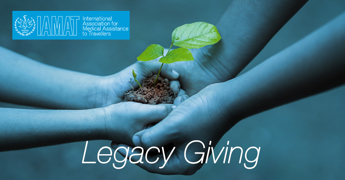 Leaving a gift in your will is one of the most meaningful ways to make the world a healthier place to travel. 

A legacy gift enables you to significantly contribute to a cause close to your heart. 

iamat.org/legacy-giving

#Travel #Medicine #travelhealth