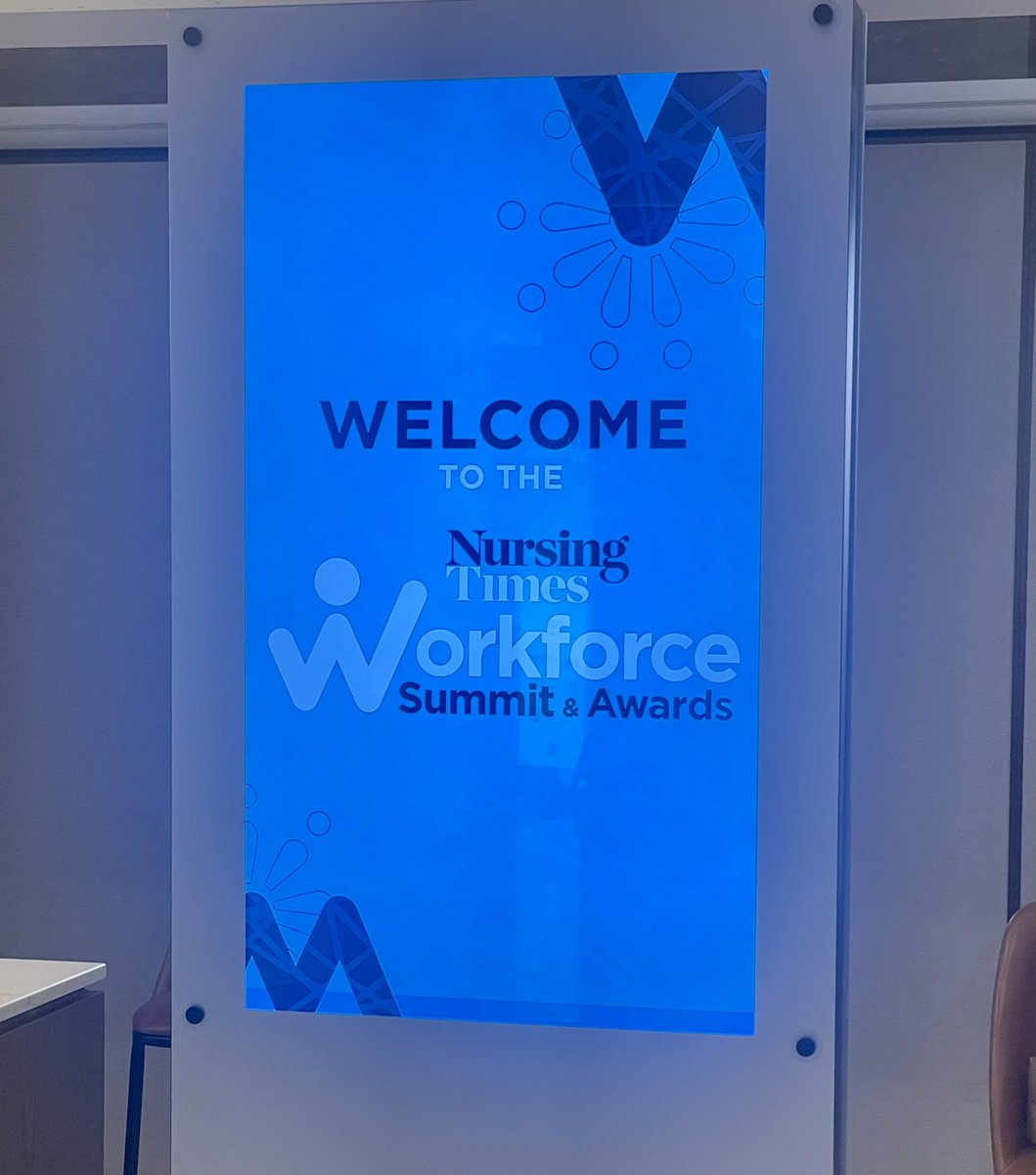 Proud to be representing Southport Critical Care unit @NursingTimes Workforce Summit & Awards 💙 #NTWorkforceawards @MWLNHS