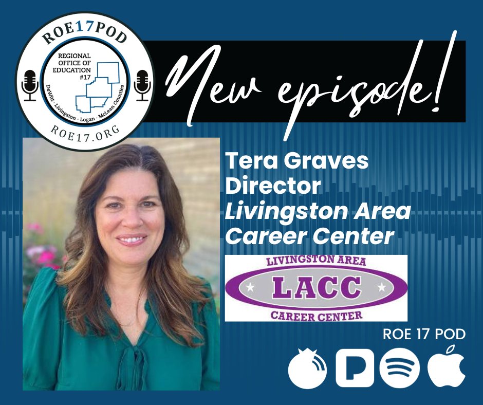 On this week's episode, we sat down with Tera Graves, the Director of the Livingston Area Career Center. Listen now at blubrry.com/1470642/ or Pandora, Spotify, or Apple Music!