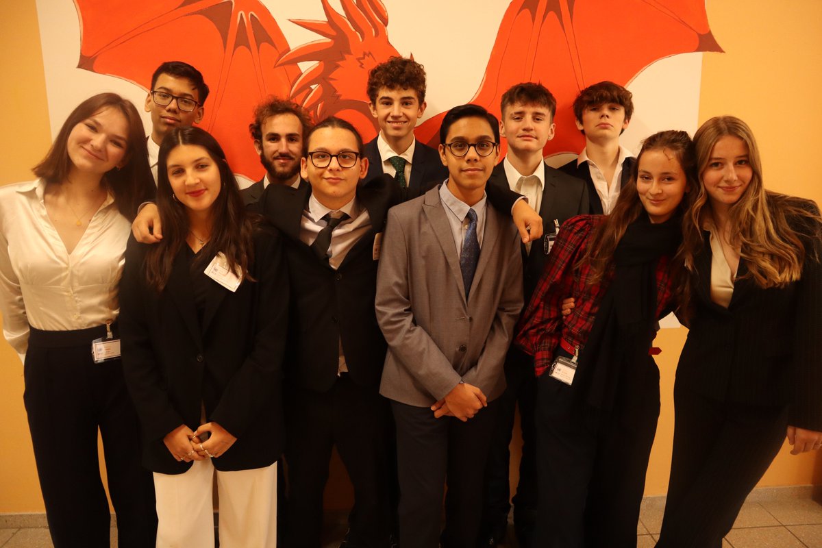 ISRsenior's tweet photo. Clapping is in order! Here are some pictures from ISR MUN's trip to participate in the conference at I.S. Basel. https://t.co/yLV1o62uTK