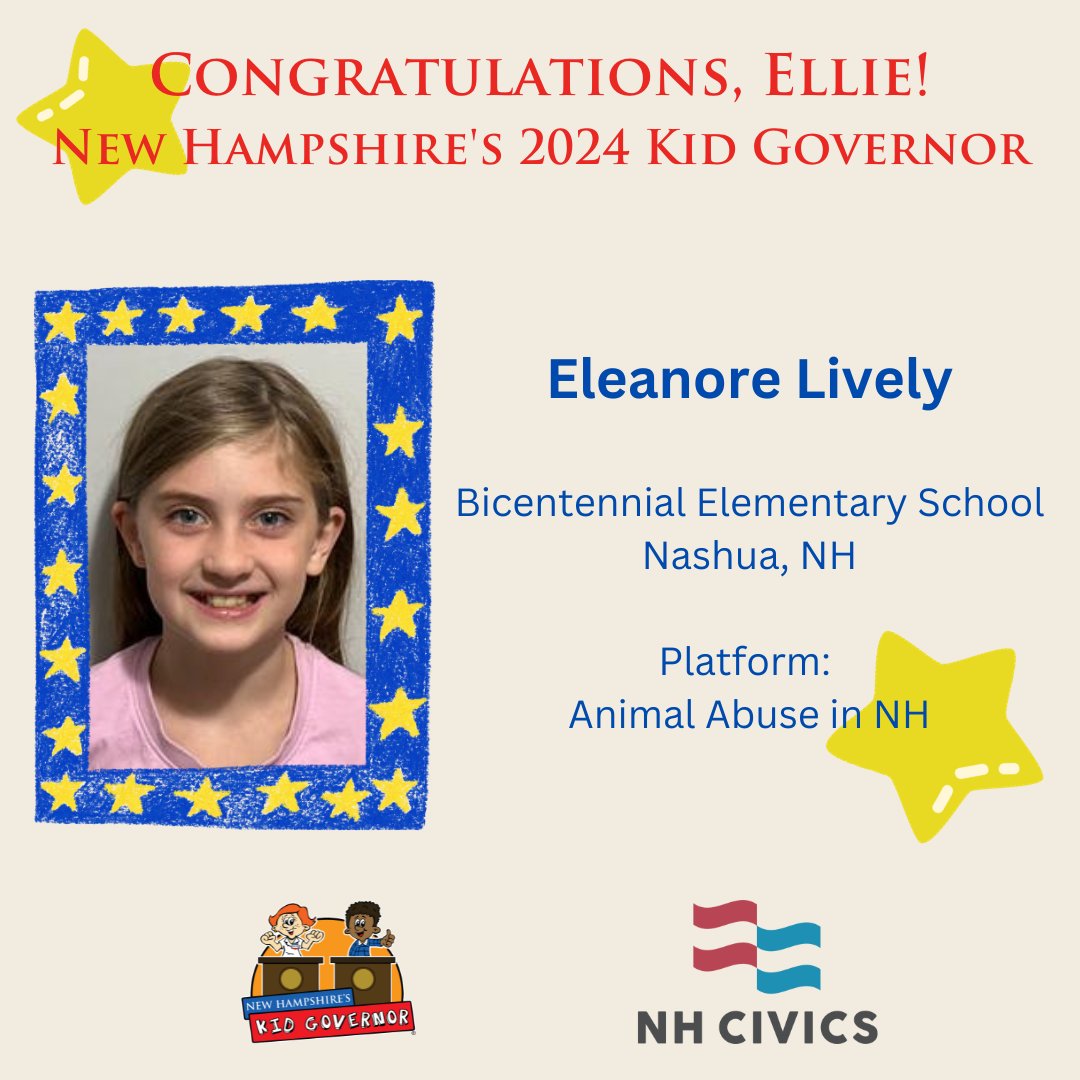 New Hampshire's Kid Governor® tweet media