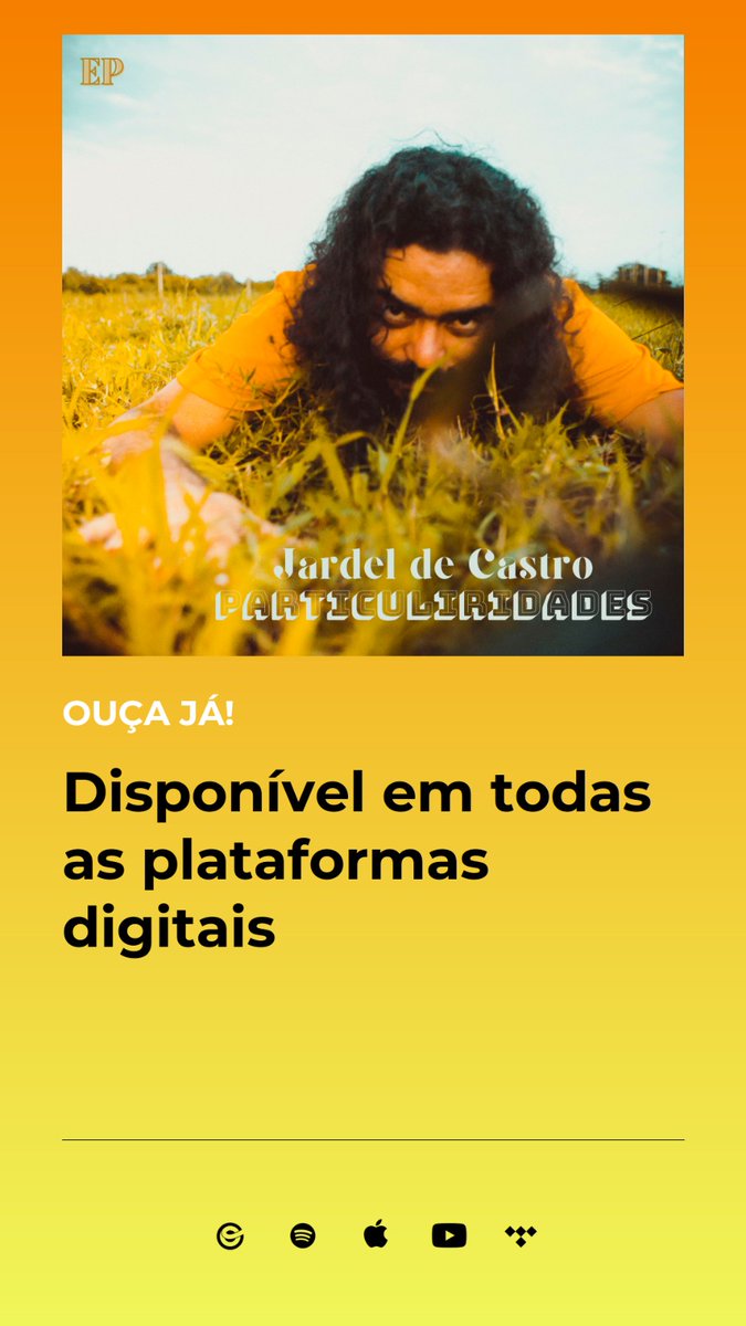 Vou postar de novo pq Twitter tá de brinks e dando erro. Ontem o <a href="/jardeldcastro/">Astronauta Lírico</a> lançou seu ep ‘Particuliridades’, e tá uma coisa finíssima. Escutem que tá lindo! onerpm.link/924025333661