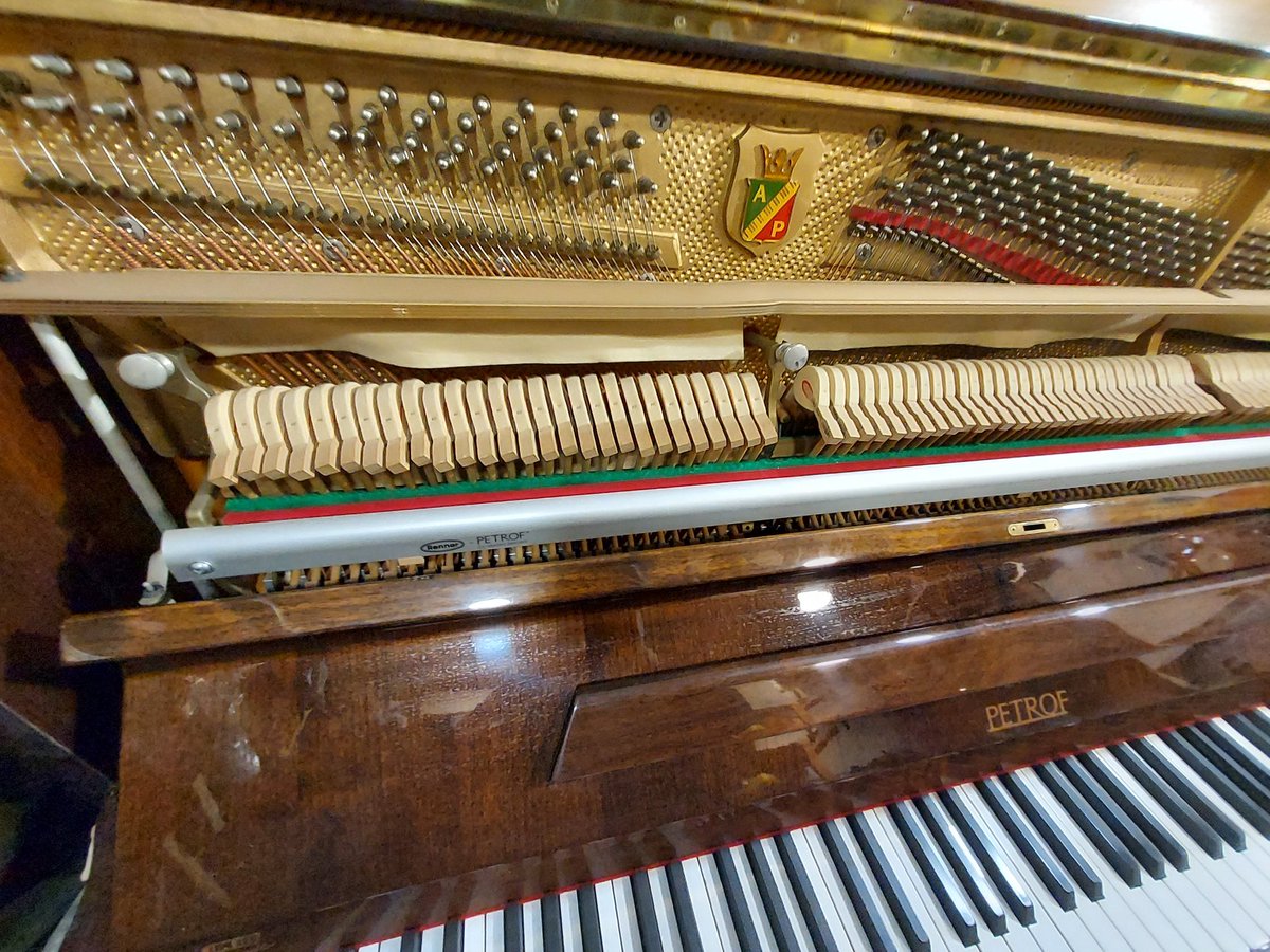 cklawpianotuner's tweet photo. 早前收購的這座2000年出廠的歐洲鋼琴，她現時的狀態非常好！

#PETROF
#pianotechnician 
#pianotuner 
#pianorepair
#pianobassstrings
#pianorefinishing
#piano
#recyele
#佩卓夫
#鋼琴調音師
#鋼琴調律師
#鋼琴調音
#鋼琴調律 https://t.co/0iYHrJb5gO