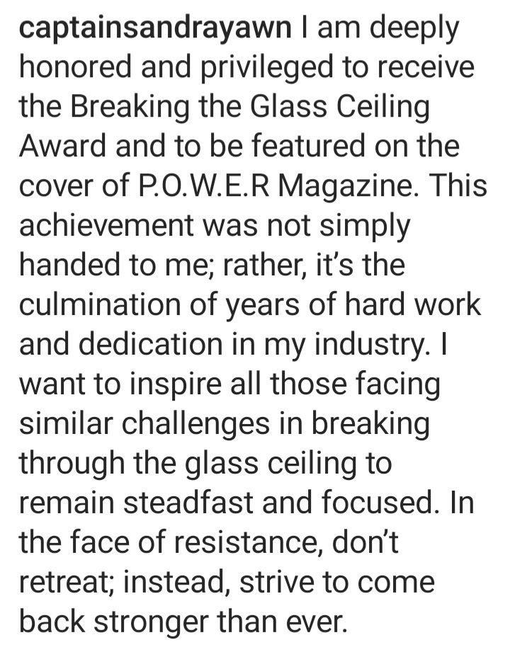 Thank you POWER magazine for this incredible honor! 
#GlassCeiling 💥
#BelowDeckMed