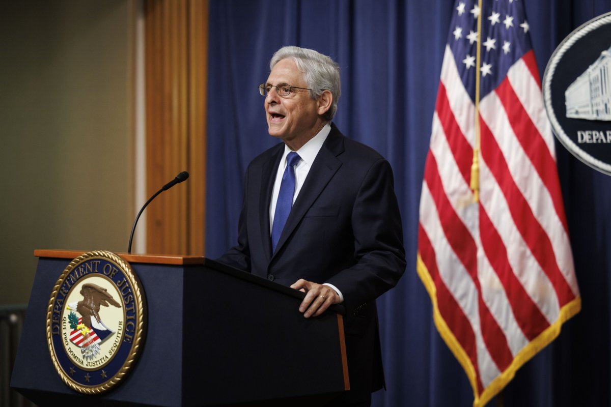NEW: US AG Merrick Garland and Treasury Secretary Janet Yellen will hold a  press conference at 3pm ET to announce “separate but related cryptocurrency  enforcement actions.