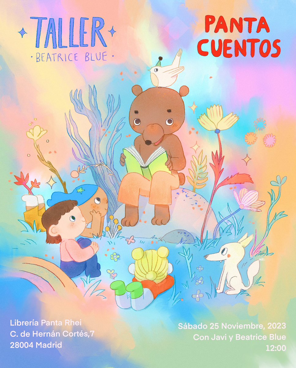 BeatriceBlue_'s tweet photo. Este Sábado en Panta Rhei Madrid! https://t.co/O7v8ho4cGR