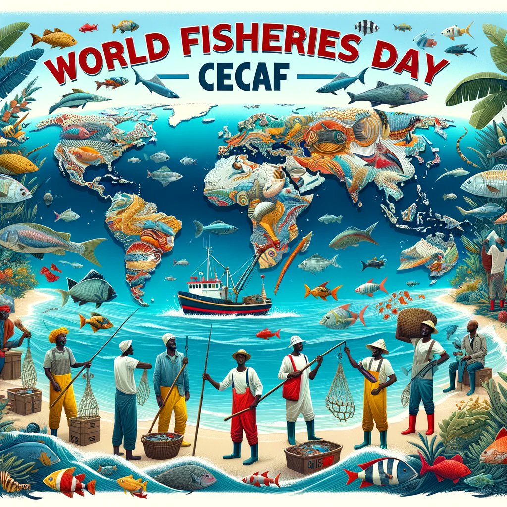 🌊🐟🎣 Honoring all on #WorldFisheriesDay across the CECAF region and beyond! 

#SDG14 underscores the need for sustainable fisheries. It's crucial to responsibly manage our marine resources  fostering a flourishing ecosystem.