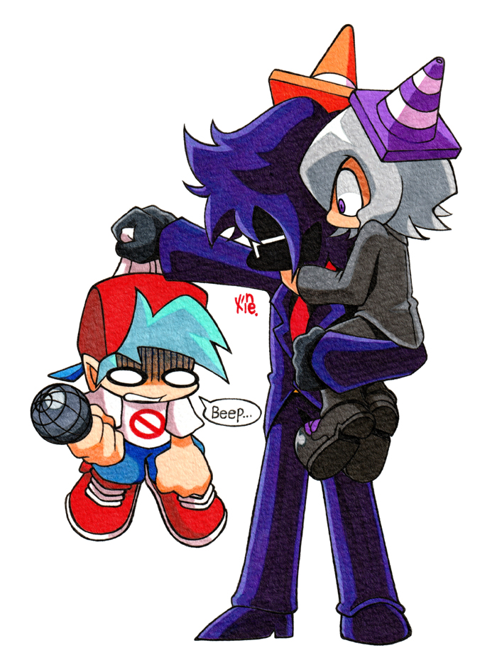 FNF】How to hold it【But Human】 それぞれの正しい持ち方。 息子とBF