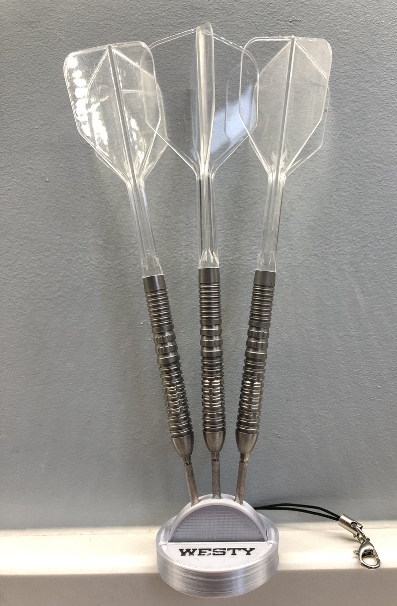 1/2

GIVEAWAY!

I was kindly given these darts &amp; flights from members of the X darts community and I’d like to give them back🫶

For a chance to win a stripped set of ALX darts &amp; a set of KFlex flights you have to guess the total amount of 180s during the Worlds.

Like and repost