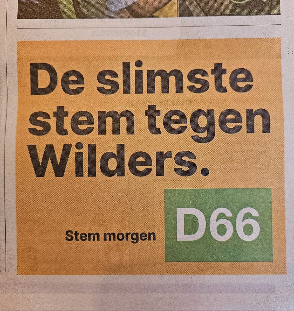 Als je niet eens zelf redenen kunt verzinnen waarom men op jouw partij moet stemmen ben je echt radeloos en niet geschikt om
Ons land mee te besturen. #d66 <a href="/d66/">D66</a> #pvv