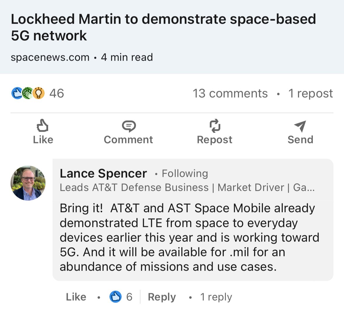 Love this guy. $ASTS