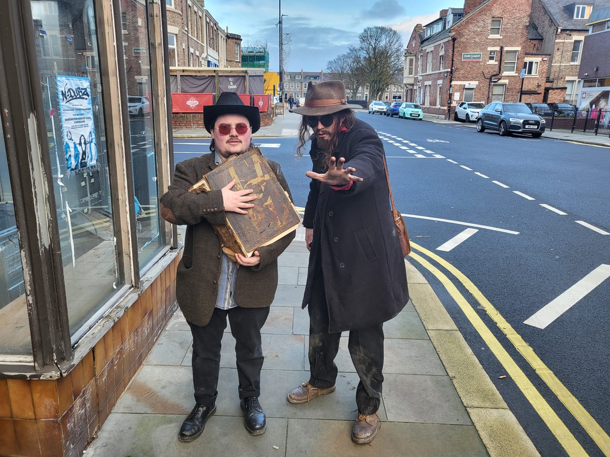 Back out filming with these strange lads.