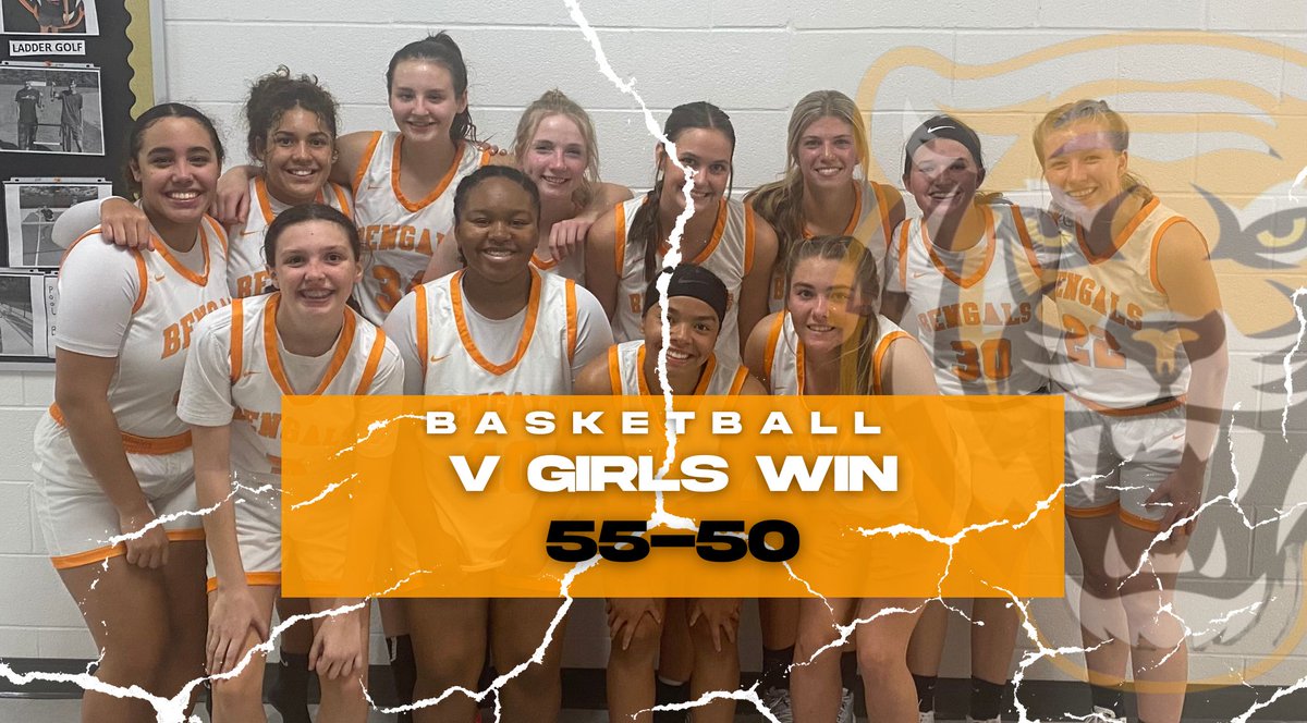 fvhsbengals's tweet photo. This is BENGAL COUNTRY ‼️

What a fantastic night for our JV and V basketball girls! 🐅

Roll Bengals. TWO take home wins. 💯

#FVHS #FuquayVarinaHS #FVHS https://t.co/9IIo2nqWyS