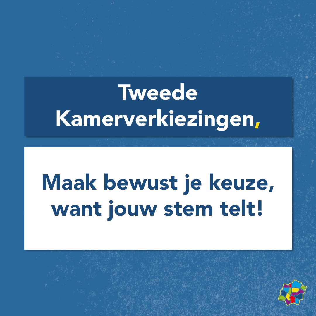Swollwacht1's tweet photo. ✏️ Morgen zijn de #TweedeKamerverkiezingen.
 
👉🏼 Bij #Swollwacht hechten we grote waarde aan de thema’s werk, wonen en welzijn, die de kern vormen van onze inzet voor Zwolle in ons politieke werk. 

Maak een weloverwogen keuze, want elke #stem telt. 🙌🏼 https://t.co/AEt1xmnDwD