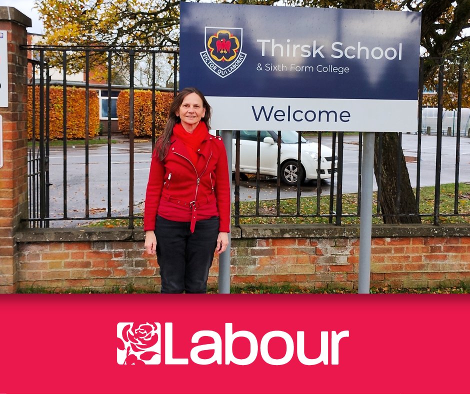HelenTomlinLab's tweet photo. I had the pleasure of engaging with our lovely Sixth Form students at Thirsk School. 

We dived into the fascinating world of local politics and voting, and I shared my vision as a potential councillor for Sowerby &amp; Topcliffe.

#YourVoteMatters #LabourTeam https://t.co/wBwjyanpCn