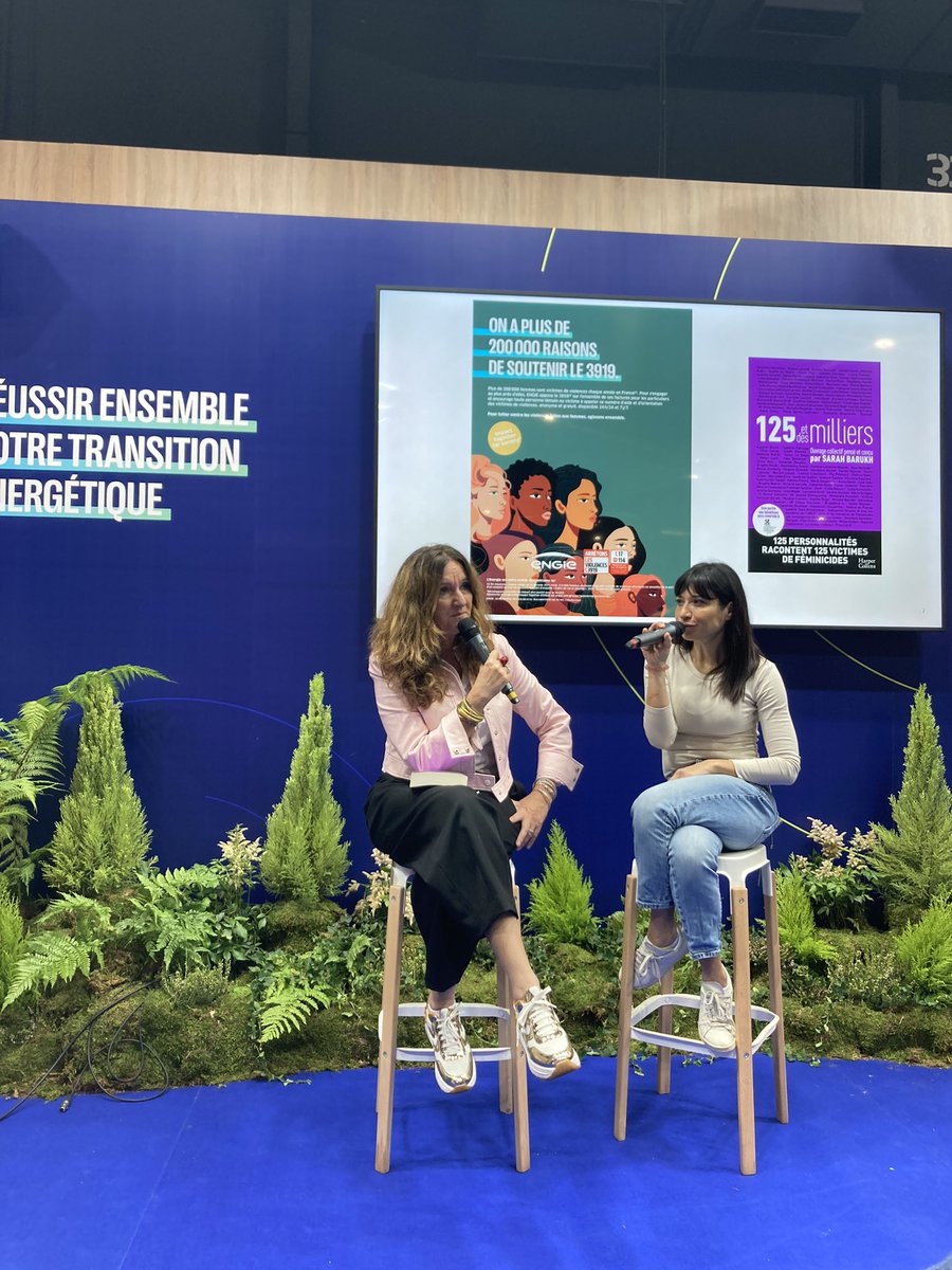 Dans la continuité Rencontre au SMCL 2023 avec Sarah Barukh autrice « 125 et des milliers @ et Elisabeth Richard. Fière <a href="/ENGIEgroup/">ENGIE</a> de contribuer à ce combat <a href="/elisabeth_rchrd/">Elisabeth Richard</a> <a href="/dwbenneteau/">Dominique Wood</a> <a href="/clelieVG/">ValerieClélie G.</a>
