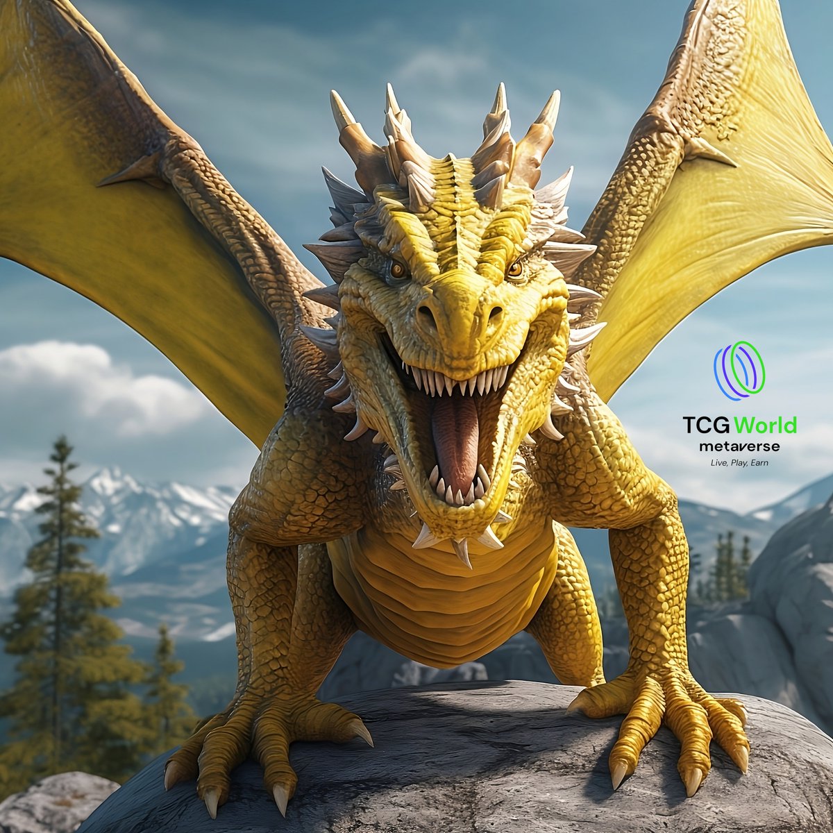 🤯 Did you know: Your Avatar can transition to the in-game Tier 4 Flying Dragon! 

Explore TCG World from above, giving a unique and fast way to travel throughout the Metaverse. You will need 8 TCG Dragon Cave Club NFTs to go flying!