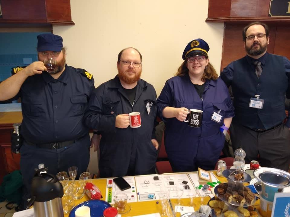 swmegagames's tweet photo. The classic world-popular #megagame #DenOfWolves is coming to #Cardiff on February 24th! Will the fleet survive or can they re-establish themselves in this sci-fi crisis game! https://t.co/pzMRygp4ys https://t.co/KmG11HpMcL
