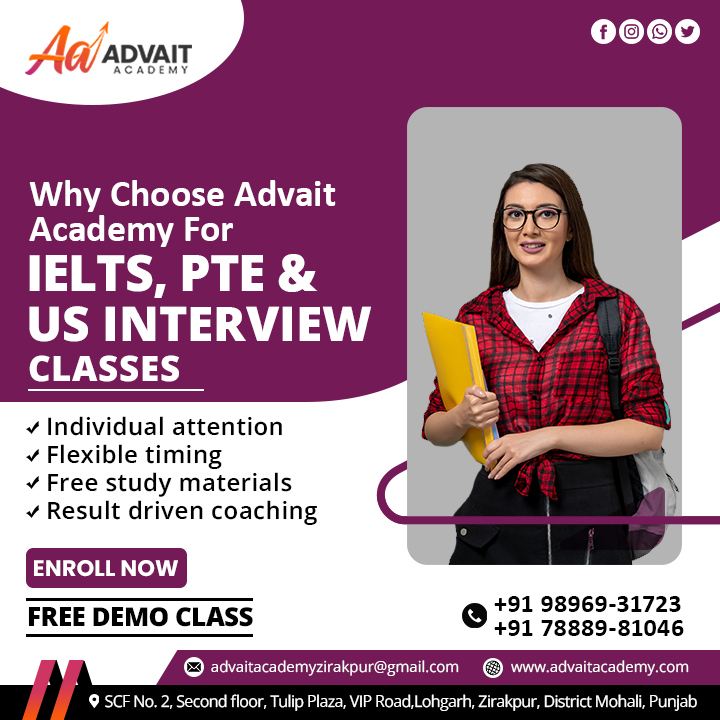 AcademyAdvait's tweet photo. Try out Advait Academy if you're searching for excellent IELTS, PTE, and US interview preparation. They can assist you in acing those tests and interviews and have a great record.
Visit us - https://t.co/BS5apiMQ1d
#IELTSSuccess #study #ieltsexam #education #ptetips #Speaking https://t.co/uLpM1aCCCR