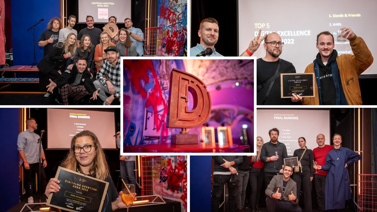 Slávnostné odovzdávanie ocenení DIGITÁLNEJ AGENTÚRY ROKA už zajtra!
Do V. ročníka sa do súboja o prestížne ocenenia DAR a DEA zapojilo 34 agentúr. Kto sa stane Digitálnou agentúrou roka 2023 zistíte už zajtra o 19:30 v bratislavskej Starej Tržnici po konferencii Marketing RULEZZ.