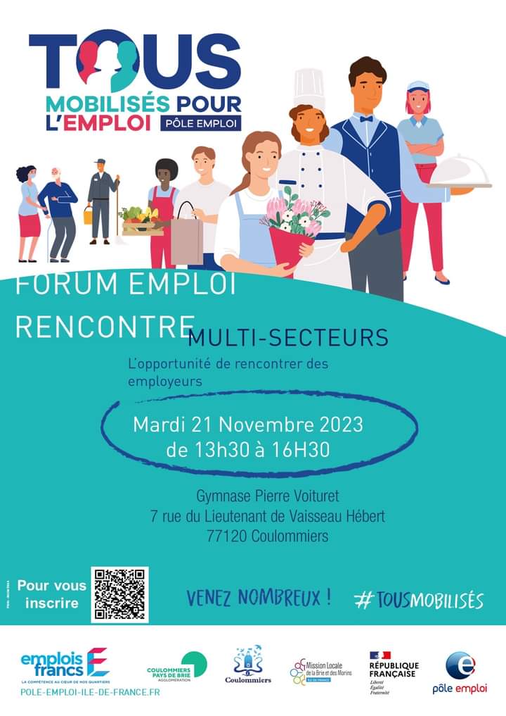 sp_emploi's tweet photo. Nous sommes prêts à vous accueillir cet après midi à partir de 13h30 ! 
🚩Gymnase Pierre Voituret - Coulommiers
➡️ rencontres avec 15 employeurs , offres d'emploi , information sur le handicap avec la presence de Cap emploi 77. #onestlapourvous #seeph2023 @poleemploi_IDF https://t.co/jeDLIBf8ac