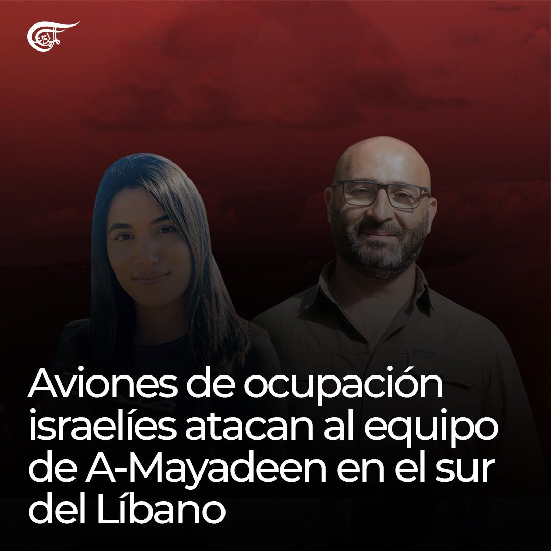 pvillegas_tlSUR's tweet photo. Condenamos este hecho y nos solidarizamos con nuestros colegas de Al-Mayadeen. Más de 50 periodistas y algunas de sus familias han sido asesinadas por el ejército de Israel en medio del genocidio en Gaza. El mundo falla y calla. https://t.co/zREhtAWLLu