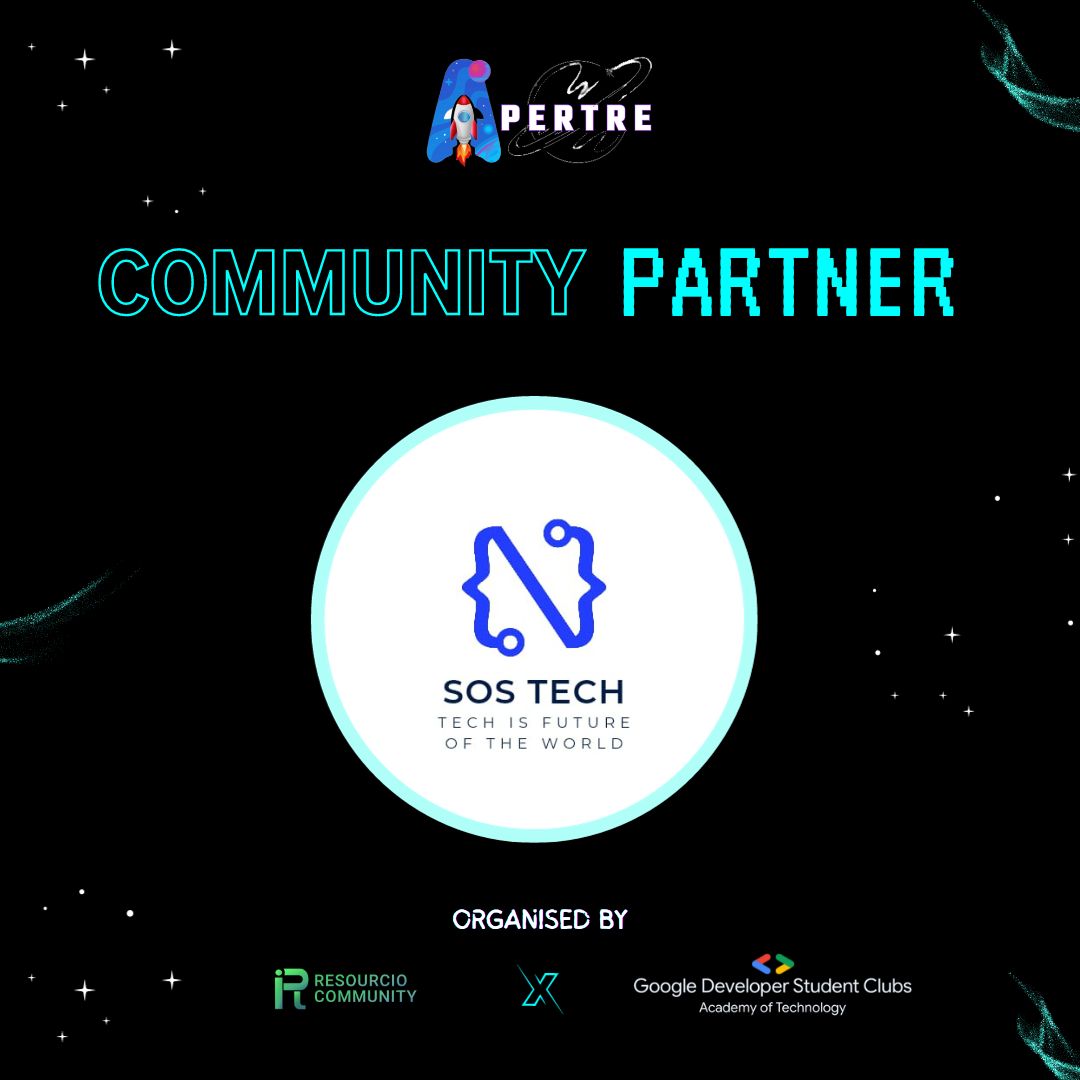 resourcio_'s tweet photo. 🎉 We are thrilled to introduce our Community Partner, SOS TECH!
Event Date - 3rd JAN,2024 - 17th JAN,2024 

Website Link :- https://t.co/hUd6a5zHgx

#Apertre #OpenSource #CommunityPartnership #ResourcioCommunity #gdsc #gdscaot #apertre2023 #sostech #diwali https://t.co/lSE1SrPmMO