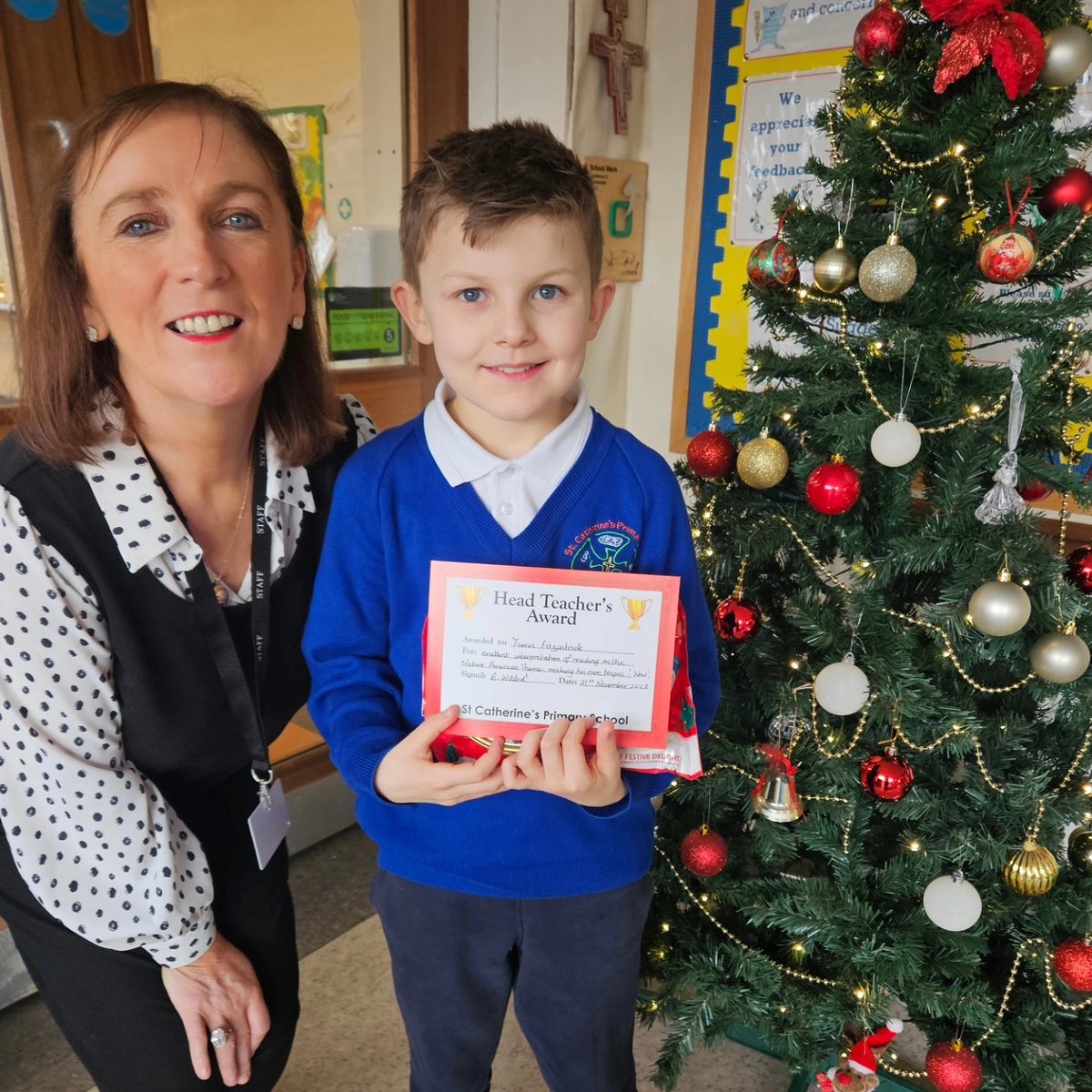 St Catherine's PS tweet media