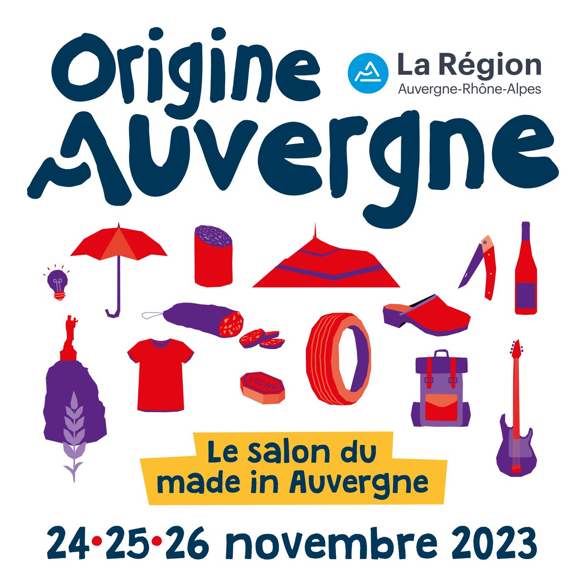 Nous serons présents au salon <a href="/OrigineAuvergne/">Origine Auvergne</a>  du 24 au 26 
STAND 186
