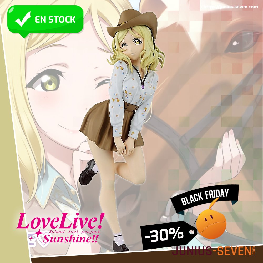 JuniusSeven's tweet photo. 💛Rubísima, preciosa y toda una idol.
🎶Una de las integrantes de las #Aquors con un toquecito internacional y que se viene de #BlackFriday a la que ya😍: https://t.co/gT6aFrKY0a
#MariOhara #LoveLiveSunshine #EXQ #Waifu #FigurasAnime #FigurasManga https://t.co/o0birroO1a