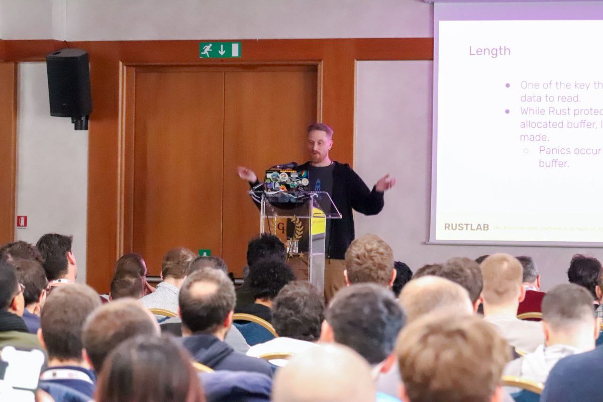 rustlab_conf's tweet image. Exploring the benefits of composable and safe architecture for network packet monitoring... 
Big thanks to Jukka Taimisto!
#RustLab2023 #TechTalks @jtaimisto
