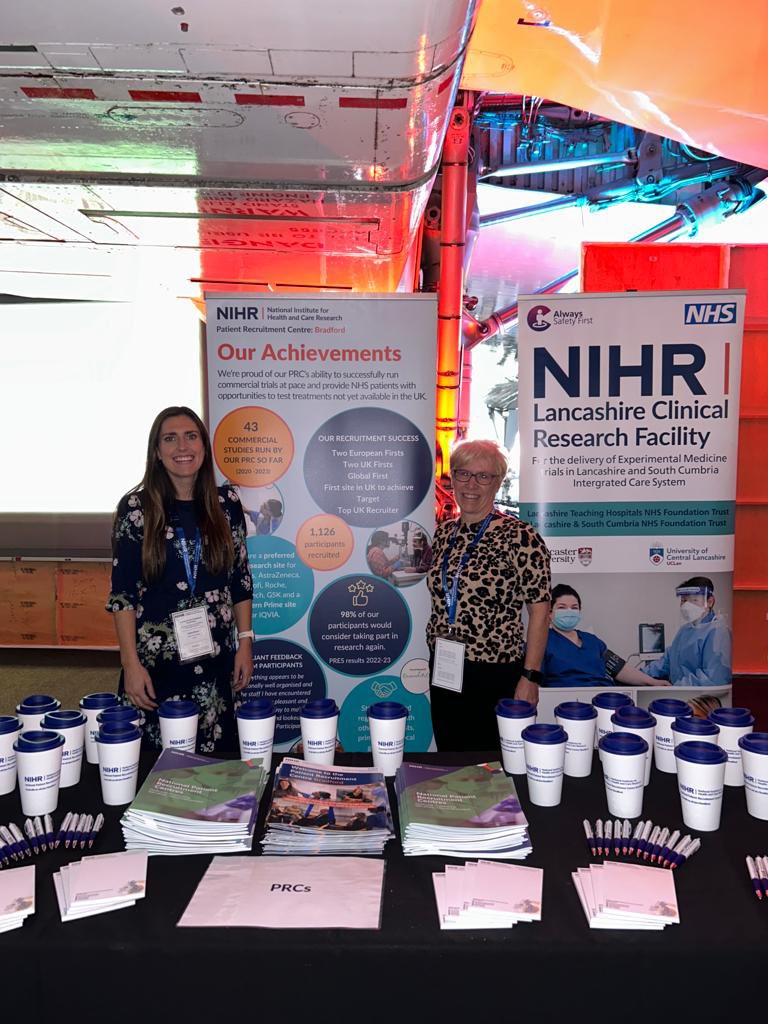 We are so excited to be at the @NIHRCRN_NENCumb Great Northern Research Conference today for Day 1 #GNRC2023! Come and meet us at the stand to hear more about commercial clinical research with the Patient Recruitment Centres!