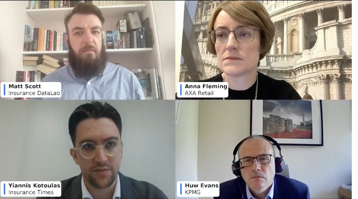 Did you miss our Underwriting Under the Microscope webinar hosted in partnership with @InsuranceTimes_? You can view a recording of the full session at the link below and hear from our panellists Huw Evans, Anna Fleming and Matt Scott #Data #Insurance insurancedatalab.com/2023/11/01/vid…