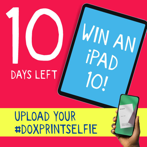 Keep posting those selfies! You have until December 1st… it’s simple. Take a photo, post it on here or insta and use the hashtag #doxprintselfie  Full details: bit.ly/49l0icw ☺️
