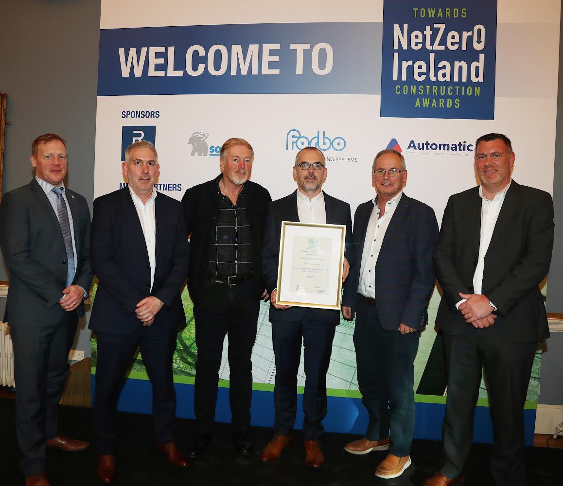 awards_net's tweet photo. MOLA Architects received a High-Commend for the
Cherrywood Sustainable Meeting Pods project in the
recently-announced Towards NetZero Ireland Awards. This category was sponsored
by Soprema. See full details of all the awards at
https://t.co/vrKptpszcZ  #towardsnetzeroireland https://t.co/qQ9zvikjTa