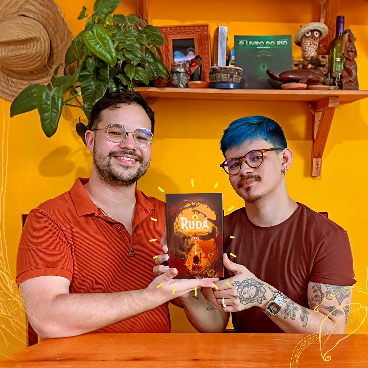 jaansntos's tweet photo. "RUDÁ: FILHO DA TERRA E DAS ESTRELAS" será lançado esta semana em Manaus (25.11, às 18h, Livraria Leitura) e aqui estão algumas curiosidade sobre o livro 

Segue o fio🧵🧵🧵 https://t.co/KgyVyhigo0