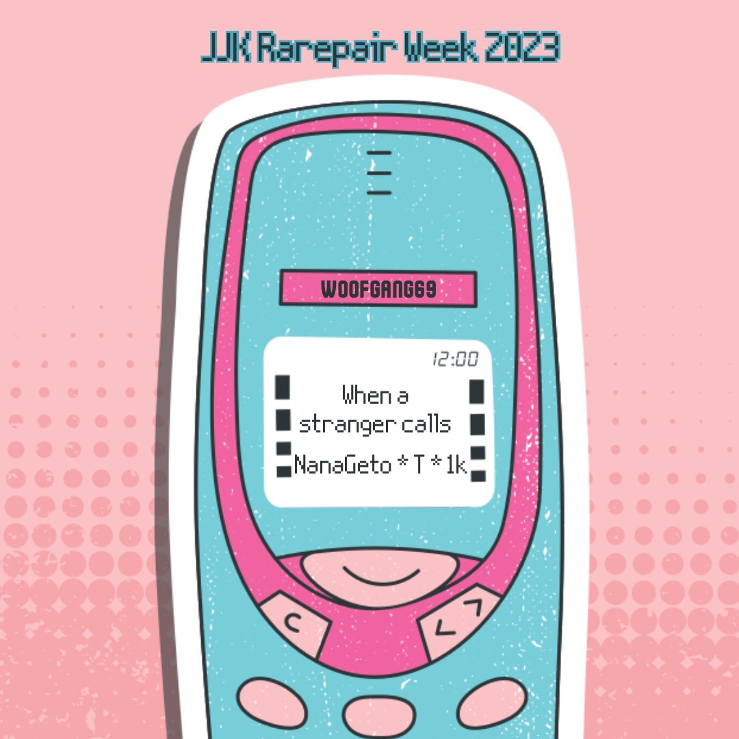 Wrote a short #nanageto meet ugly for <a href="/JJKOasisZine/">Oasis: A JJK Rare Pair Zine 🏝</a> rarepair week!
🔗: archiveofourown.org/works/51439552