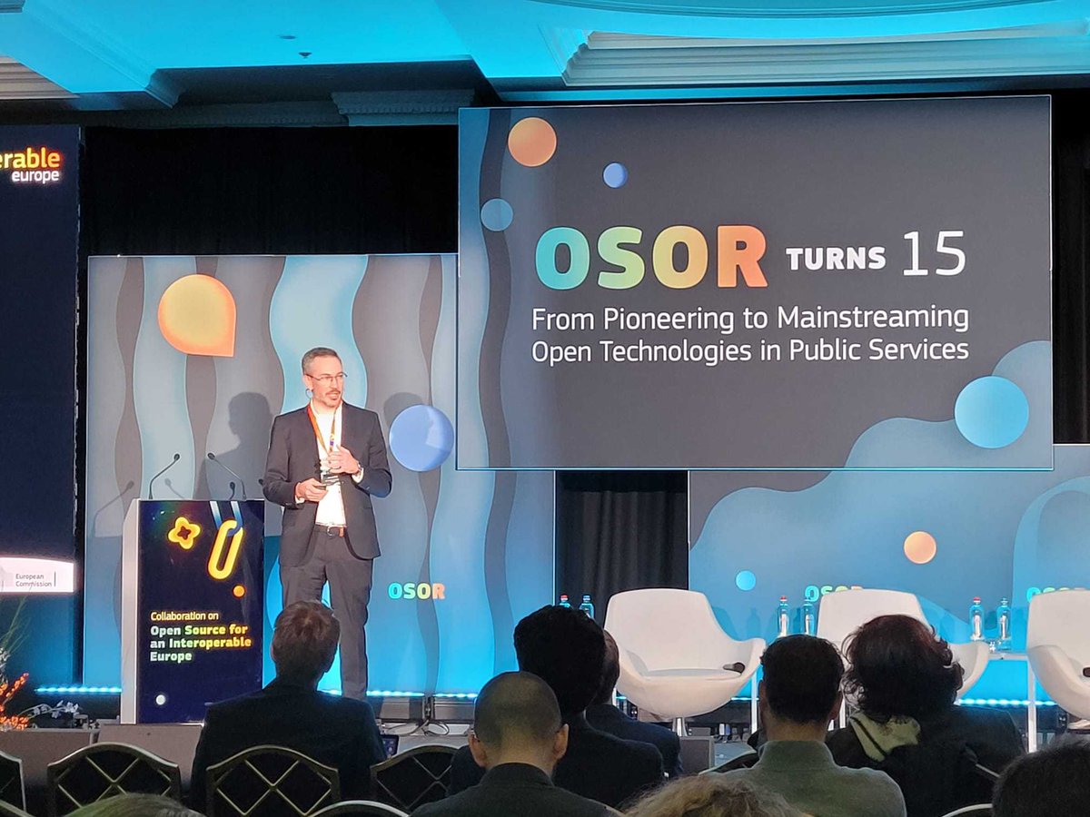 National government, institution-centric, municipality-centric, association-based, and academic OSPOs - The first insights of the upcoming OSOR study on OSPOs are now being shared at #OSORTurns15