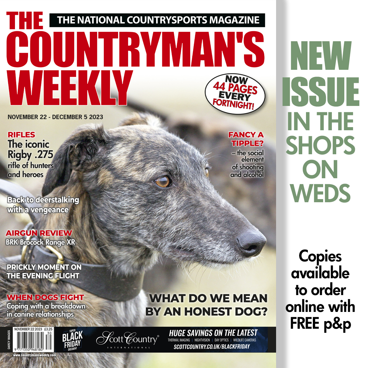 📷 OUT TOMORROW - the fresh new issue of The Countrymans Weekly - full of countrysports, country life, news and advice. Copies available to order from shop.countrymansweekly.com/issue/view/iss… - with free p&p #countrylife #rurallife #countrysports #countryliving