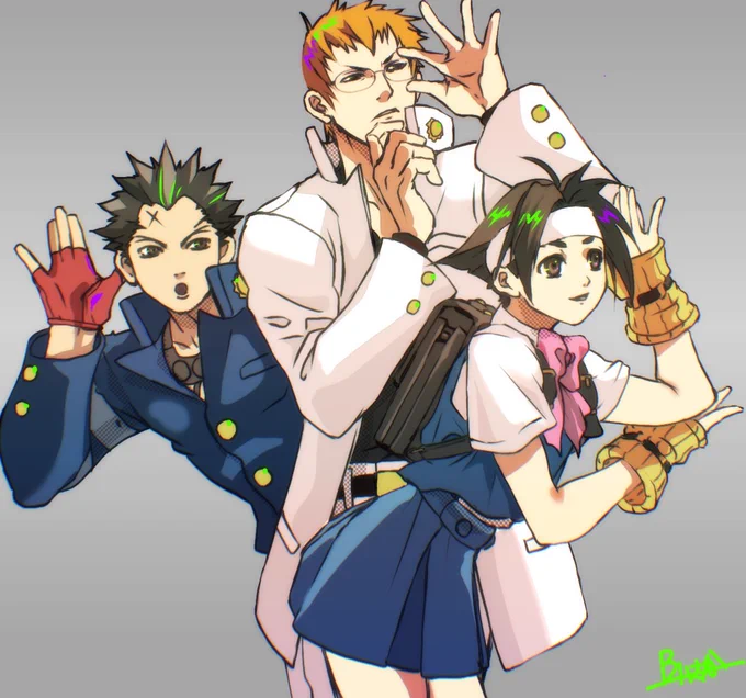 #これを見た人も何か無言で三人組をあげる 