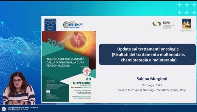 UpperGIPadova's tweet photo. 🌟✨ TUMORI ESOFAGO-GASTRICI: DALLA DIAGNOSI ALLA CURA PERSONALIZZATA… un successo straordinario! 🚀👩‍⚕️
🙌Grazie a tutti coloro che hanno partecipato e un ringraziamento speciale ai nostri incredibili relatori! #UpperGIPadoval #esophagealcancer #gastriccancer #surgicaloncology https://t.co/Wl4yI6rqI0