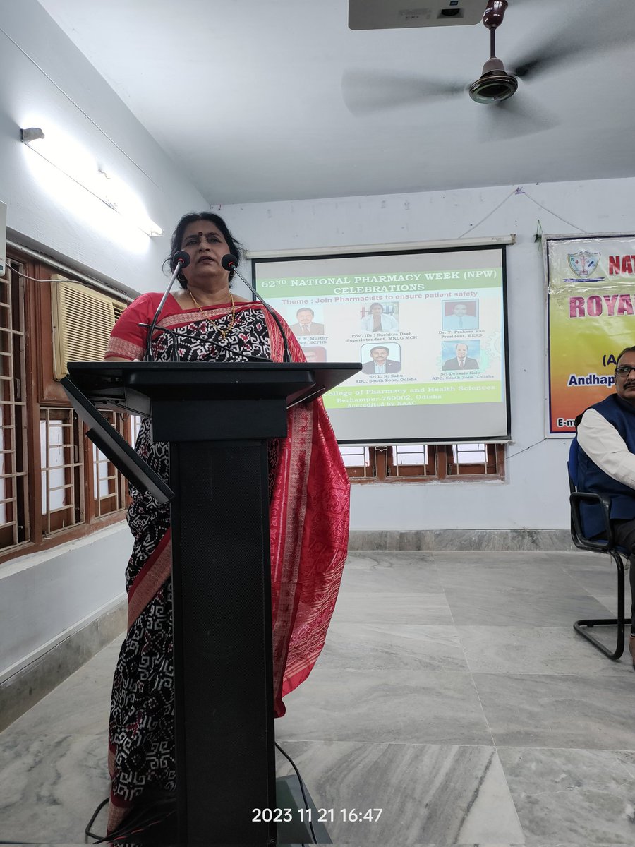 prasant_pharma's tweet photo. NATIONAL PHARMACY WEEK -2023 at Royal College of Pharmacy and Health Sciences Berhampur, Odisha https://t.co/f0hoWTgCbD