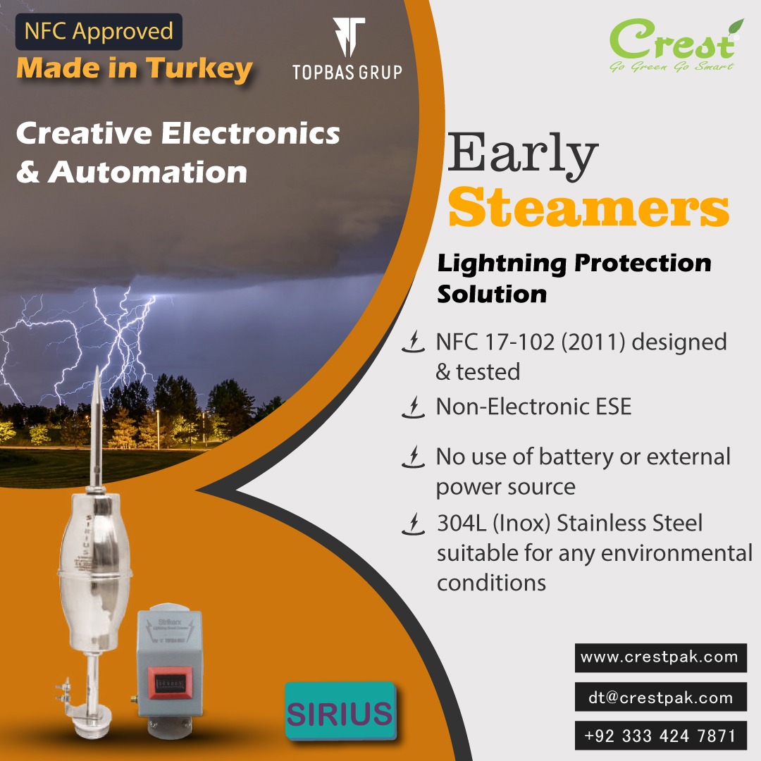 pak_crest's tweet photo. Early Steamers

Visit our website for more information:https://t.co/yCB6gQo9bO

Contact Us: + 92 333 4247871
Email:info@crestpak.com

#EarlySteamers  #FlashRemoteControlUnit
#earthingandlightning 
#earthingprotection 
#lightningprotection
#marconite #crestled
#crestpak https://t.co/RLqKcWz9lo