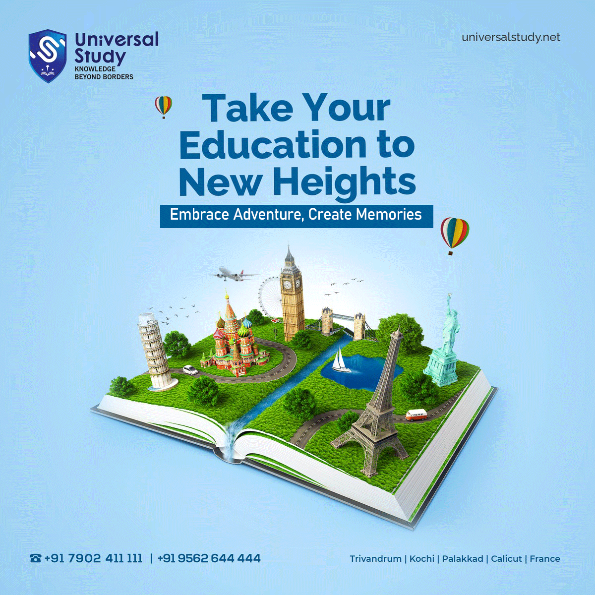 universalstudy0's tweet photo. To achieve your academic goals, enroll in Universal Study. Begin your journey right now.

🌐 https://t.co/6Kh3WBQRYh
📞 +91 79024 11111, +91 9562644444

#ukcareers #ukeducation #ukuniversities #studyabroaduk #ukstudentlife #studyinuk #ukhighereducation #ukcampus #ukcollegeLife https://t.co/UlJhxLlnmb