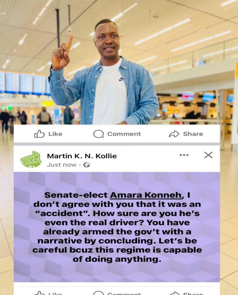 GovernorOFF's tweet photo. Hahaha…. People who agreed with Amara Konneh election results are now calling the results of his INVESTIGATION of the incident of last night into question. 😂😂😂

Is Liberia 🇱🇷 not interesting? 😂😂 https://t.co/SnYKeYnoMS